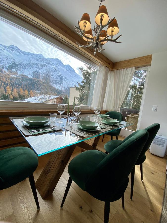 Bilocale Nuovo St. Moritz Chesa Arlas Экстерьер фото