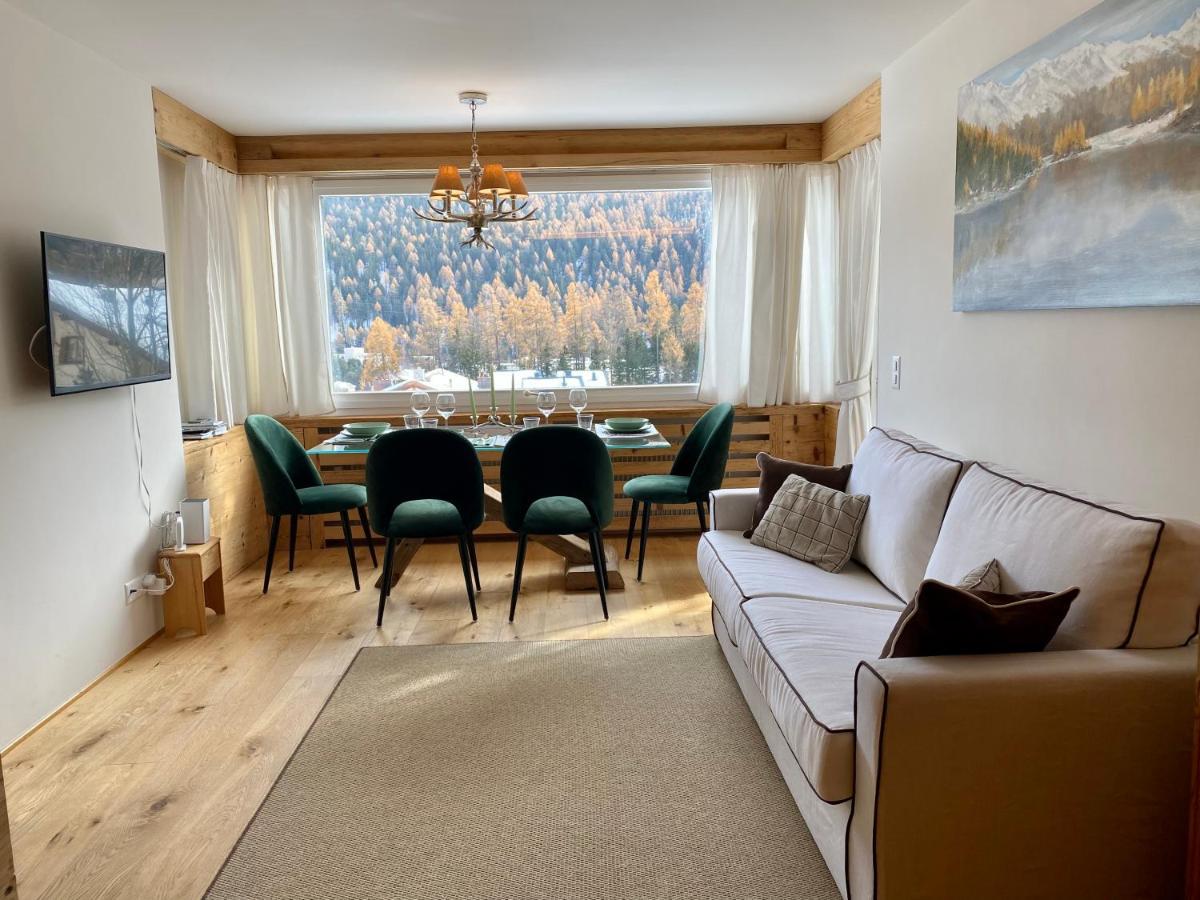 Bilocale Nuovo St. Moritz Chesa Arlas Экстерьер фото