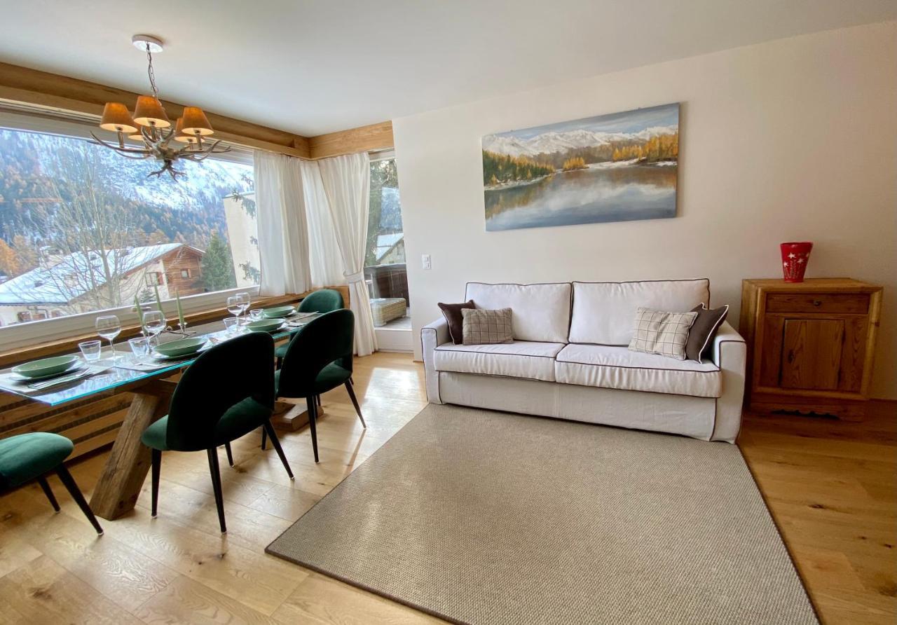 Bilocale Nuovo St. Moritz Chesa Arlas Экстерьер фото